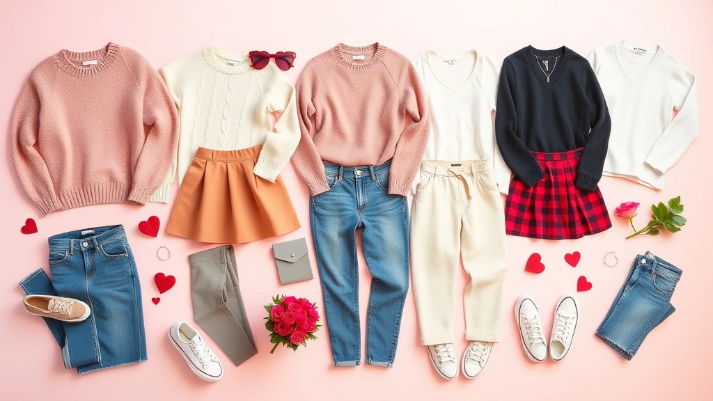 10 Casual Valentine’s Outfits Aesthetic That Are Both Comfy and Cute!