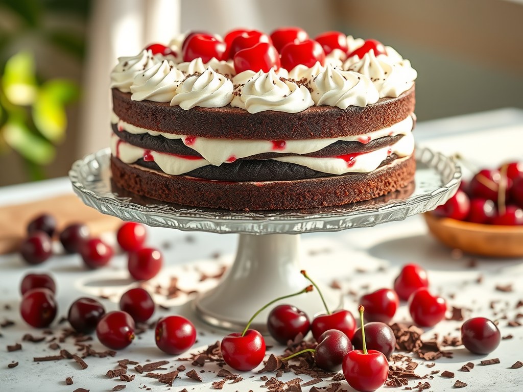 How to Make Black Forest Cake at Home