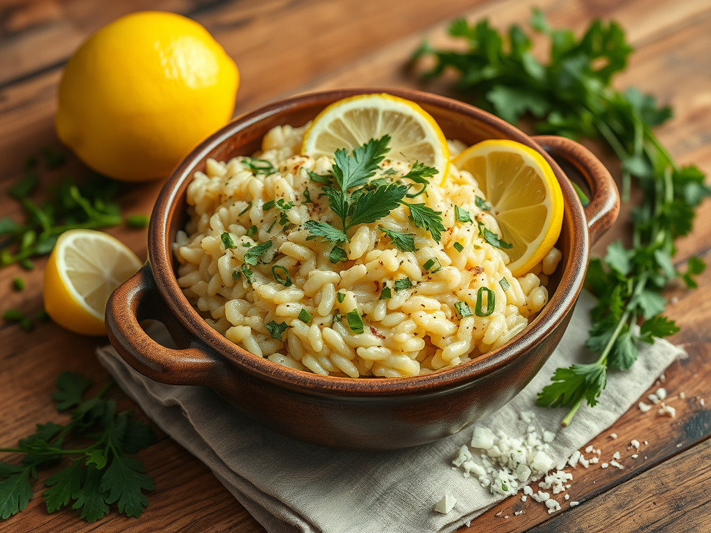 How to Make Perfect Lemon Herb Risotto