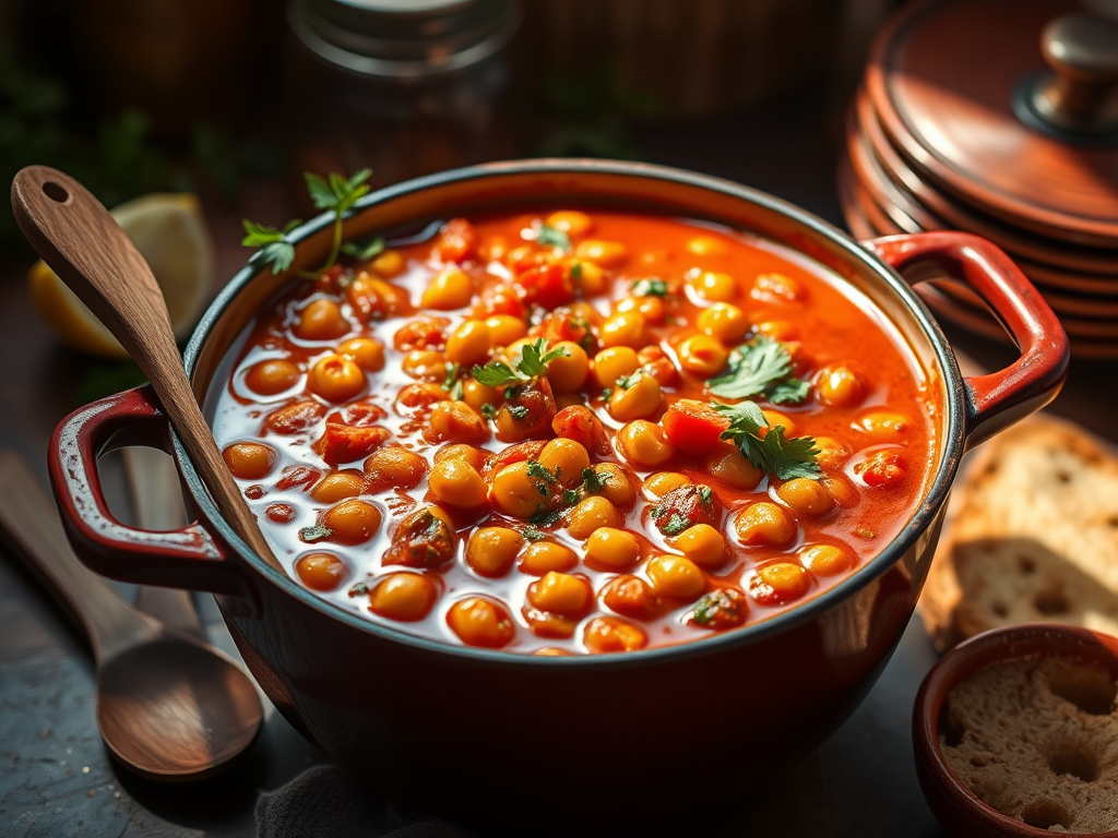 €5 Dinner Challenge: Spicy Chickpea Stew Recipe