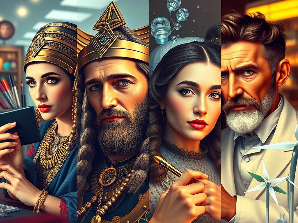 Reimagining History: How Icons Would Lead Today