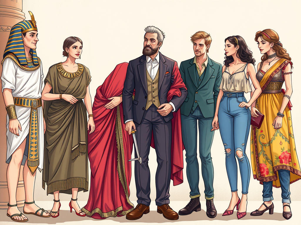 Time-Traveling Through Fashion: Reactions from History