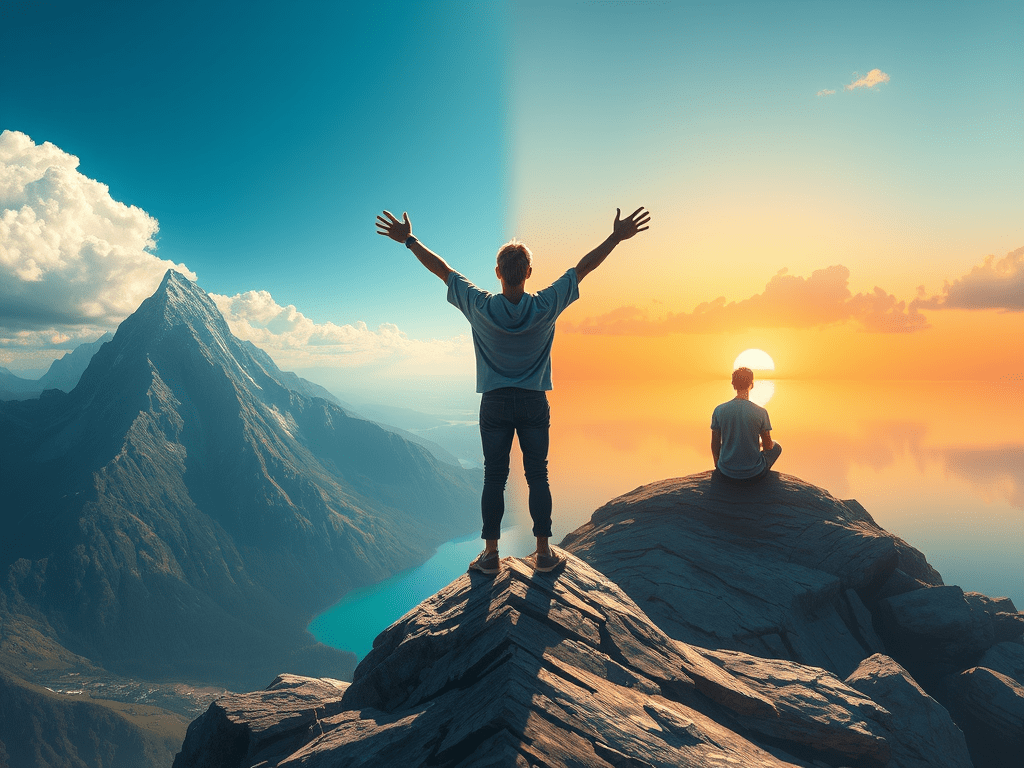 Is it more important to control our desires or to accept our fate?
