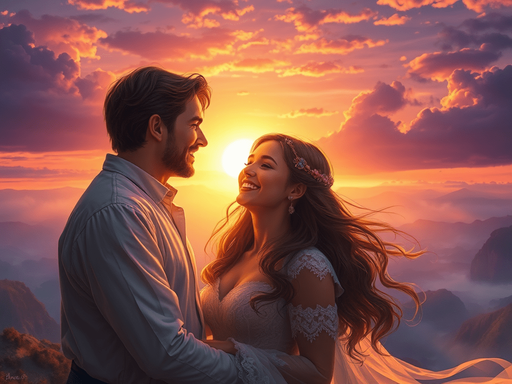 I would rather spend one lifetime with you than face all the ages of this world alone.