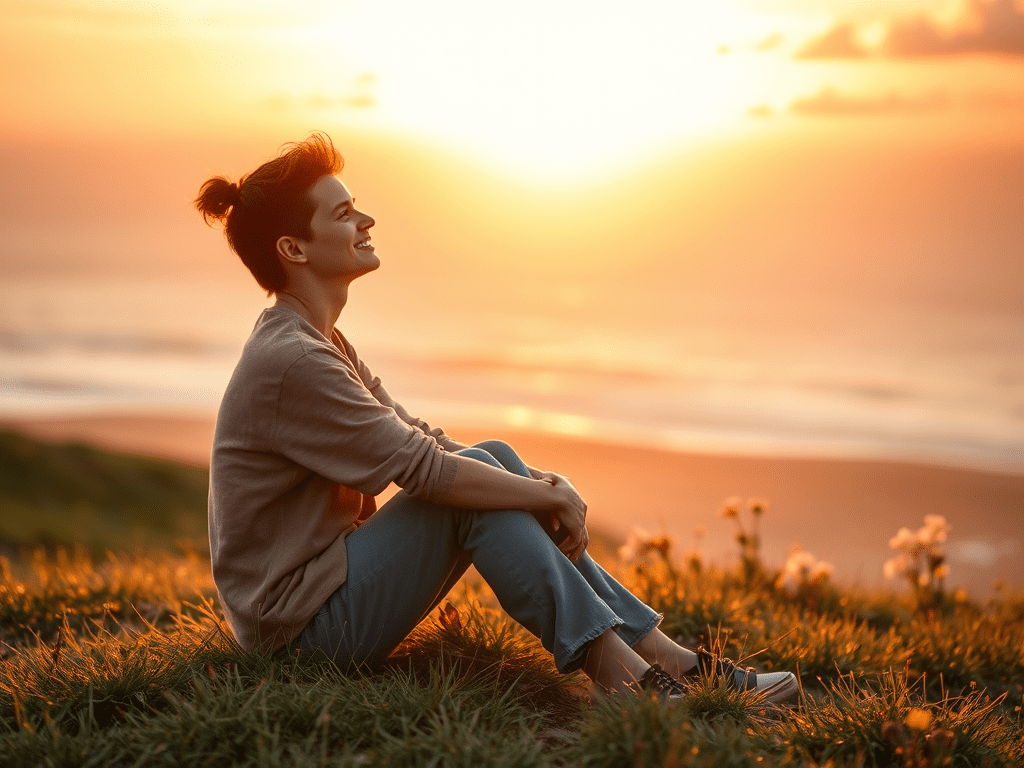 Be happy. Not because everything is perfect. But because you choose to focus on the perfect moments