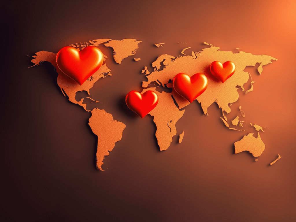 The Many Faces of Love: A Worldwide Exploration
