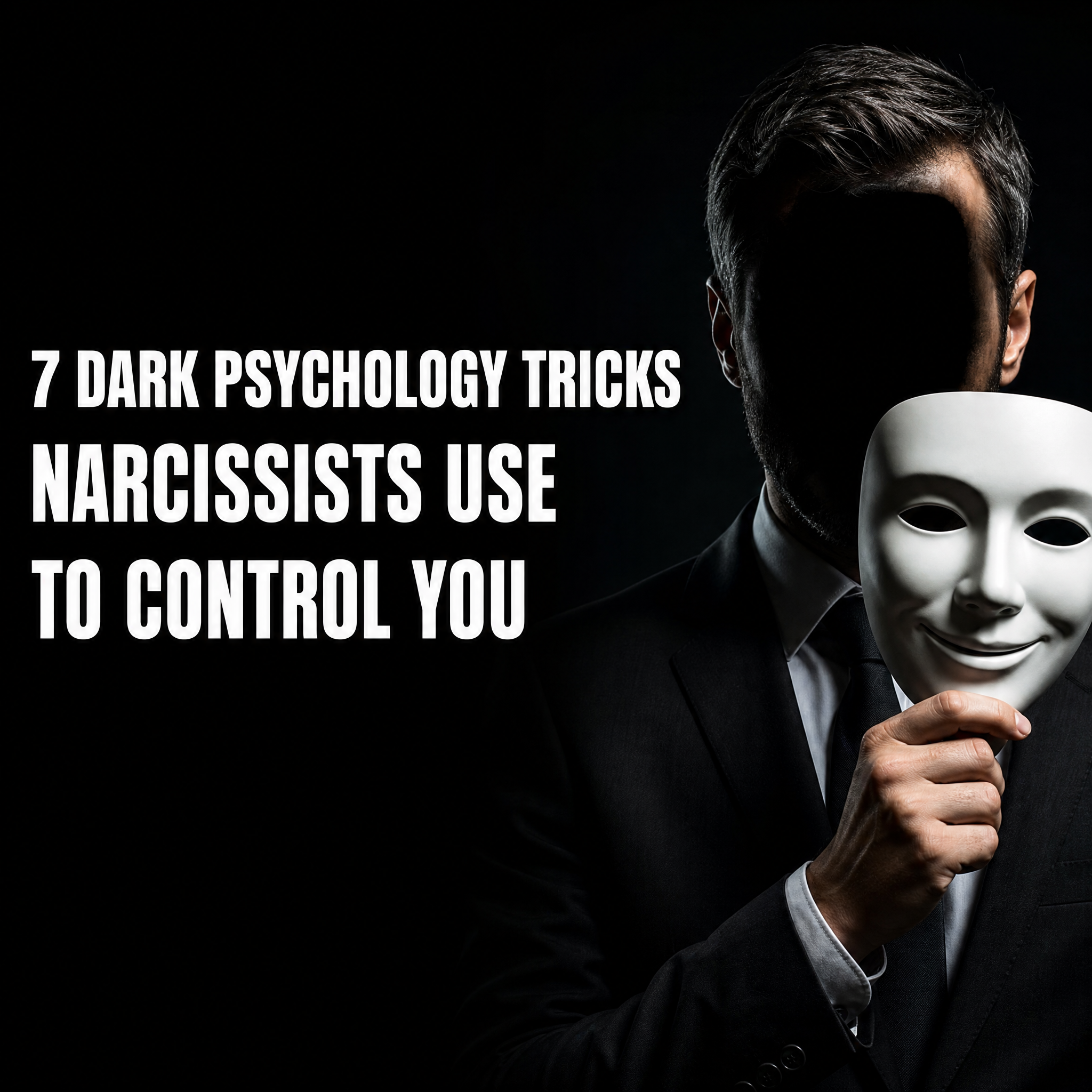 How Narcissists Control You: 7 Dark Techniques