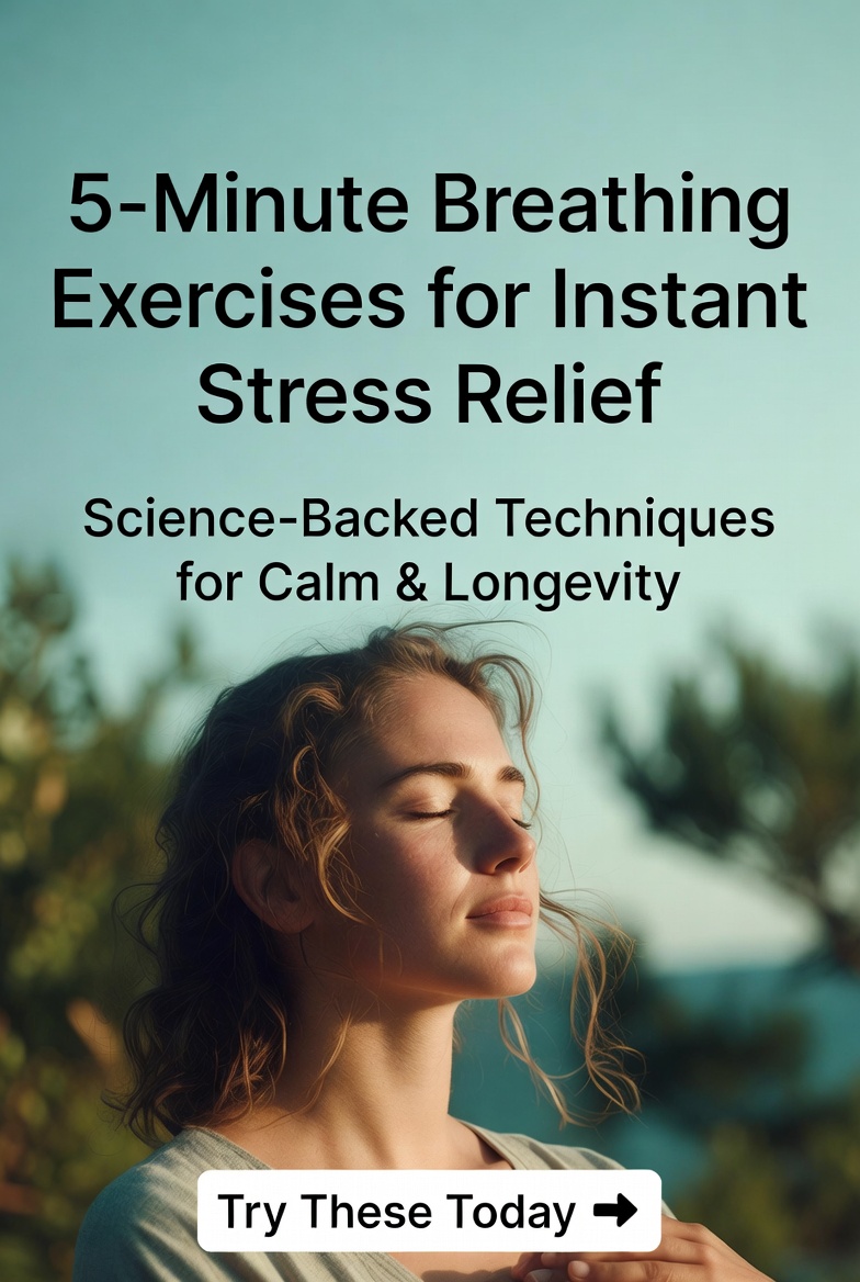 5-Minute Breathing Exercises to Reduce Stress
